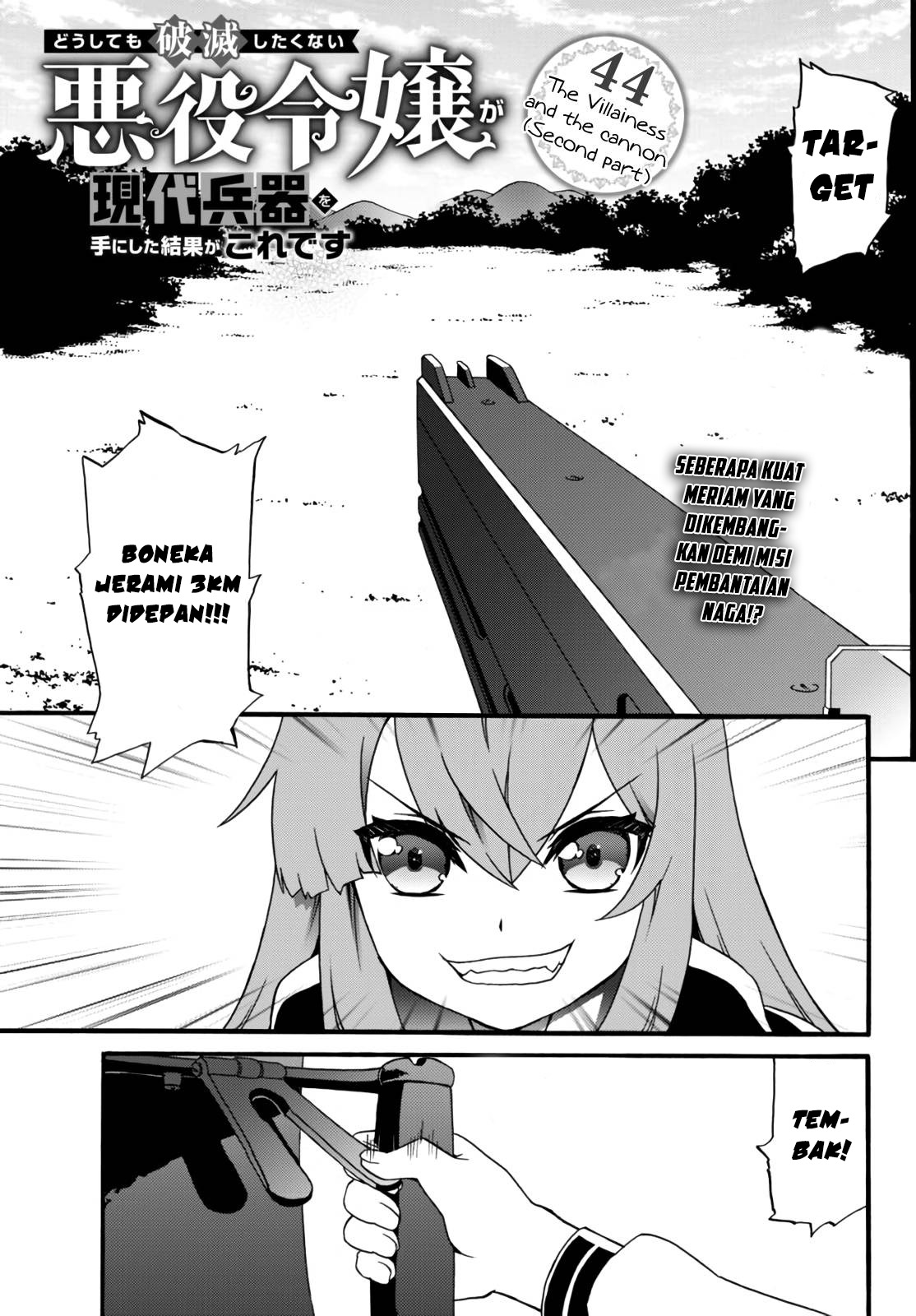 Baca Manga The Villainess Will Crush Her Destruction End Through Modern Firepower Chapter 44 Gambar 2
