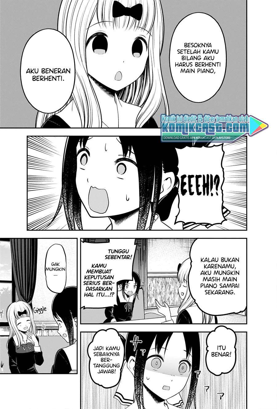 Kaguya-sama wa Kokurasetai – Tensai-tachi no Renai Zunousen Chapter 222 Gambar 8