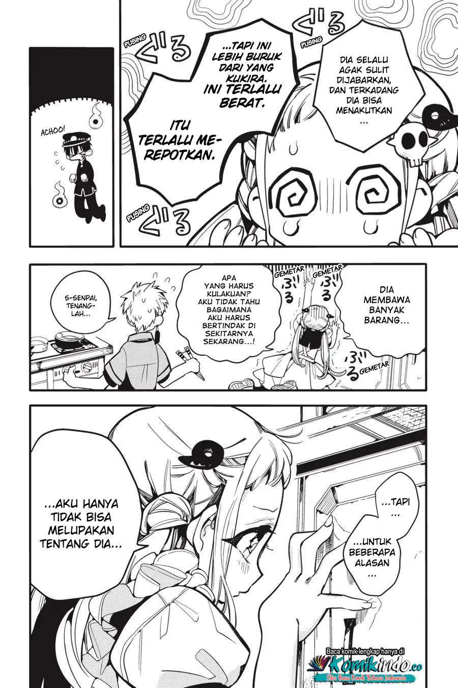 Jibaku Shounen Hanako-kun Chapter 15 Gambar 16