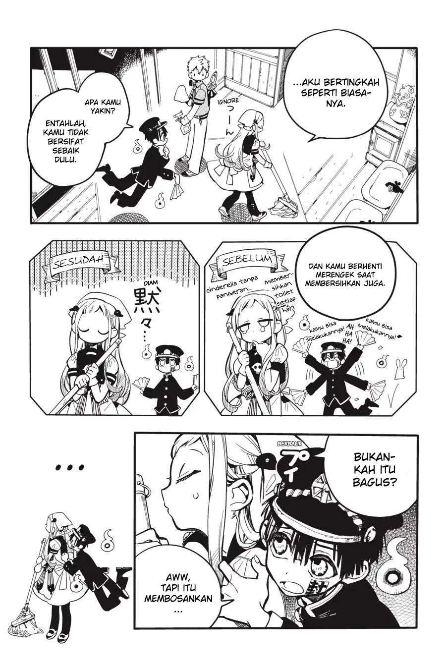 Jibaku Shounen Hanako-kun Chapter 15 Gambar 3