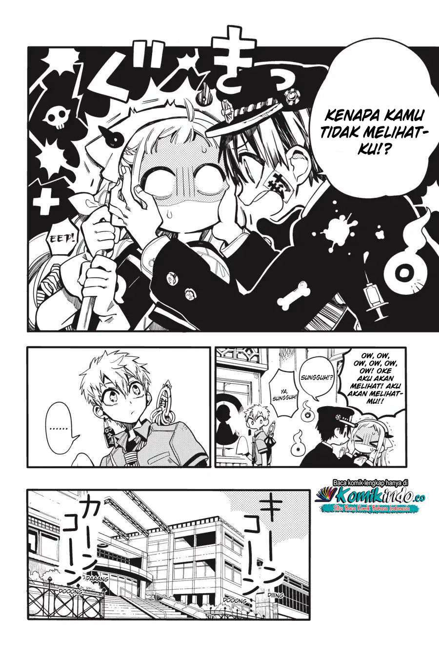 Jibaku Shounen Hanako-kun Chapter 15 Gambar 4