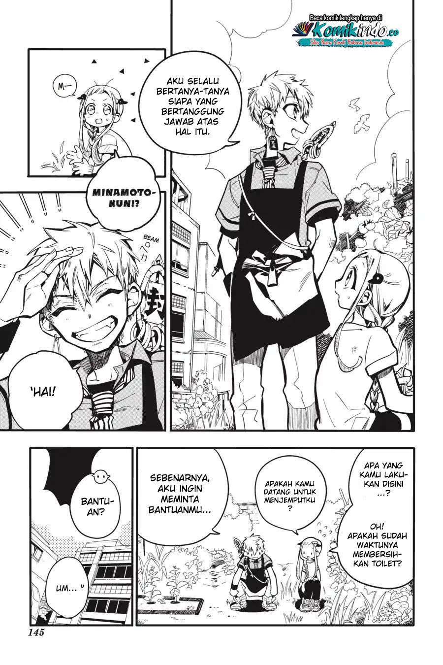 Jibaku Shounen Hanako-kun Chapter 15 Gambar 7