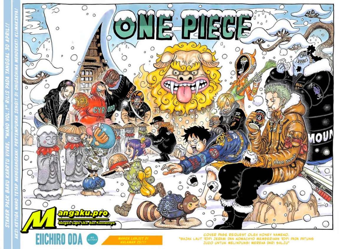 Baca Manga One Piece Chapter 1009 Gambar 2