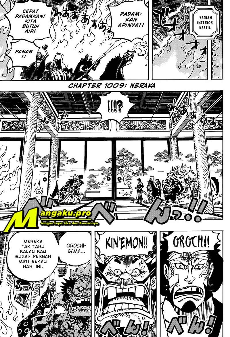 One Piece Chapter 1009 Gambar 3