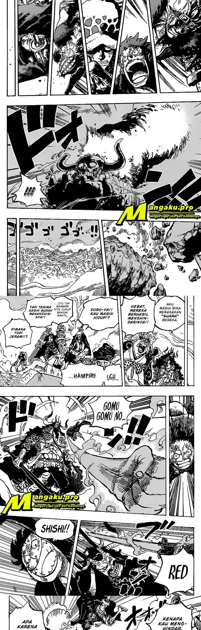 One Piece Chapter 1009 Gambar 7