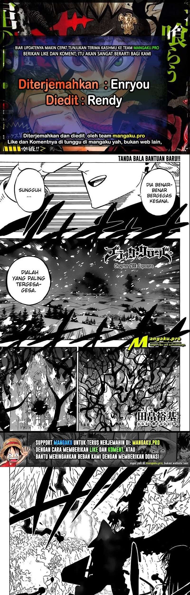 Baca Komik Black Clover Chapter 288 Gambar 1