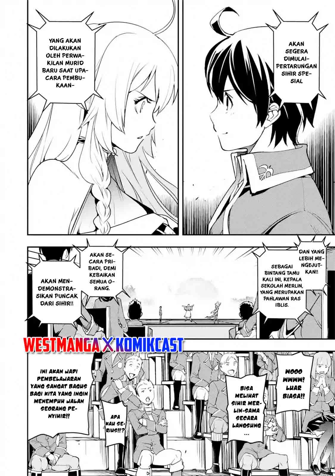 Rakudai Kenja Gakuin no Msou ~ Nidome no Tensei, S Rank Cheat Majutsushi Boukenroku Chapter 8.4 Gambar 9