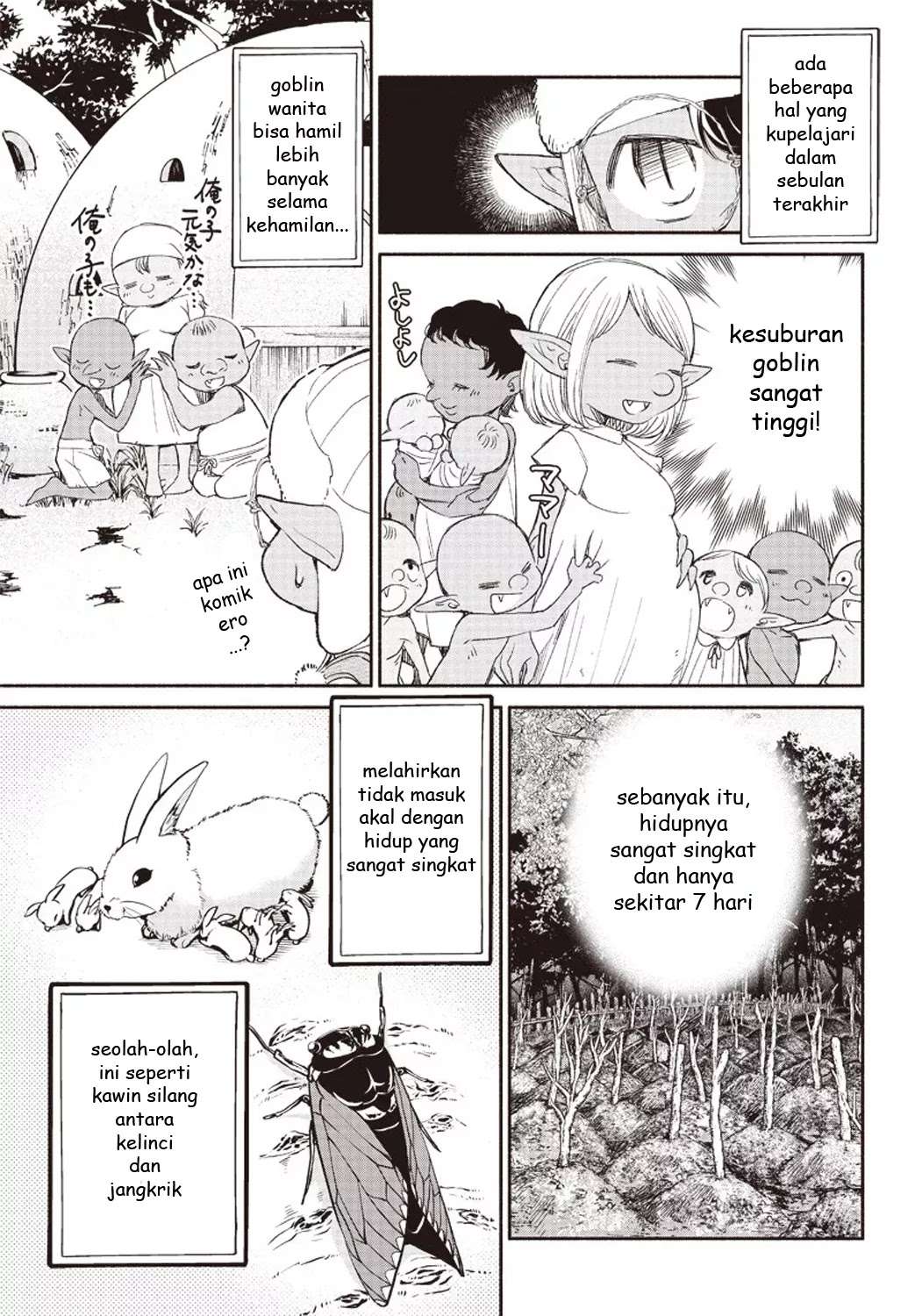 Tensei Goblin da kedo Shitsumon aru? Chapter 01 Gambar 23