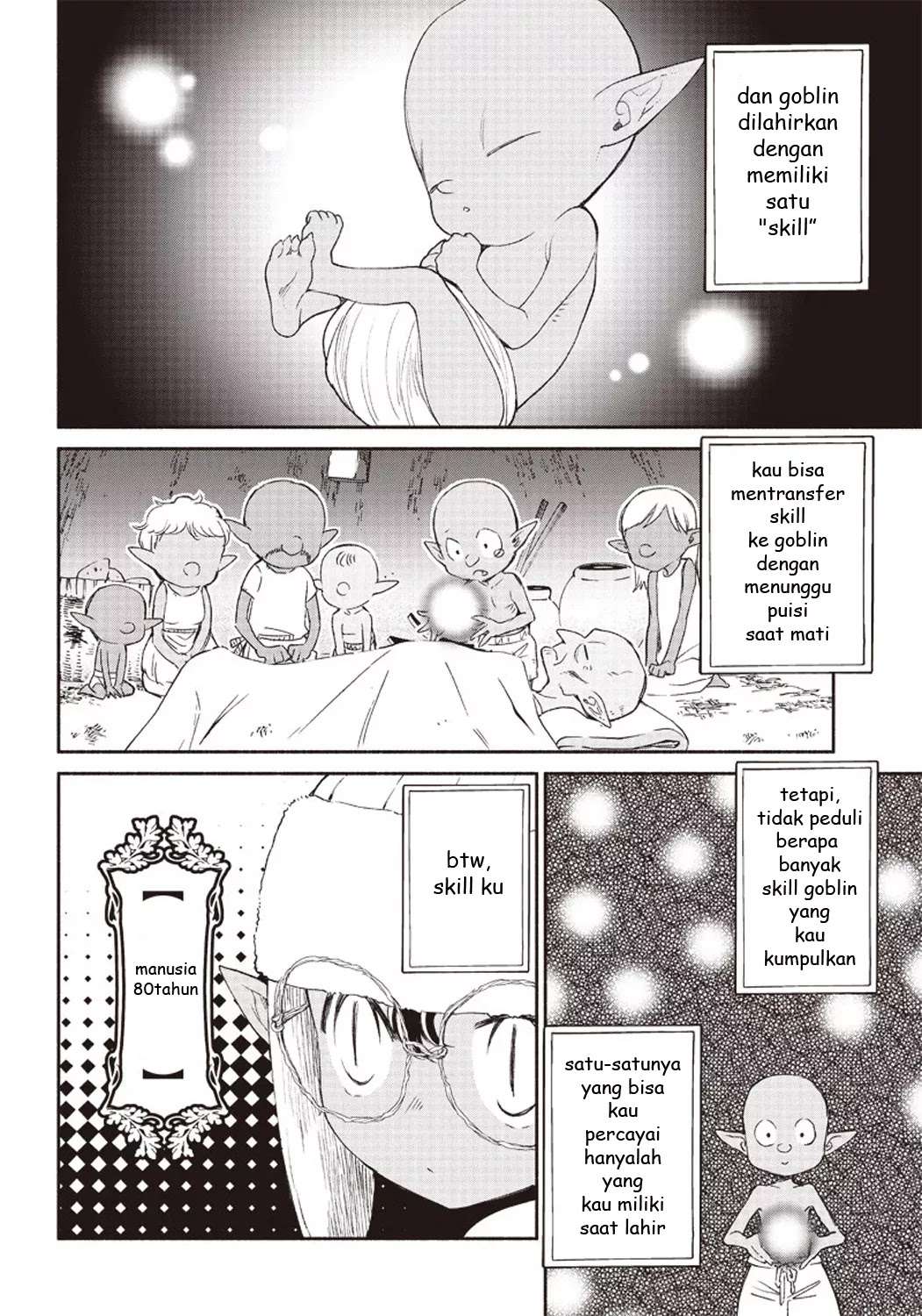 Tensei Goblin da kedo Shitsumon aru? Chapter 01 Gambar 24
