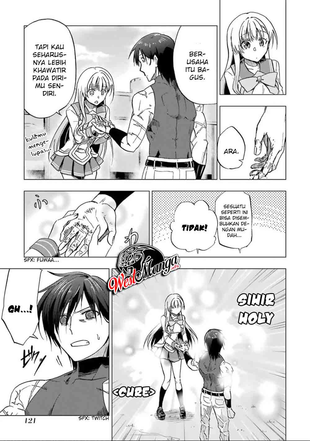 Ankoku Kishi no Ore desu Ga Saikyou no Seikishi wo Mezashimasu Chapter 3 Gambar 38