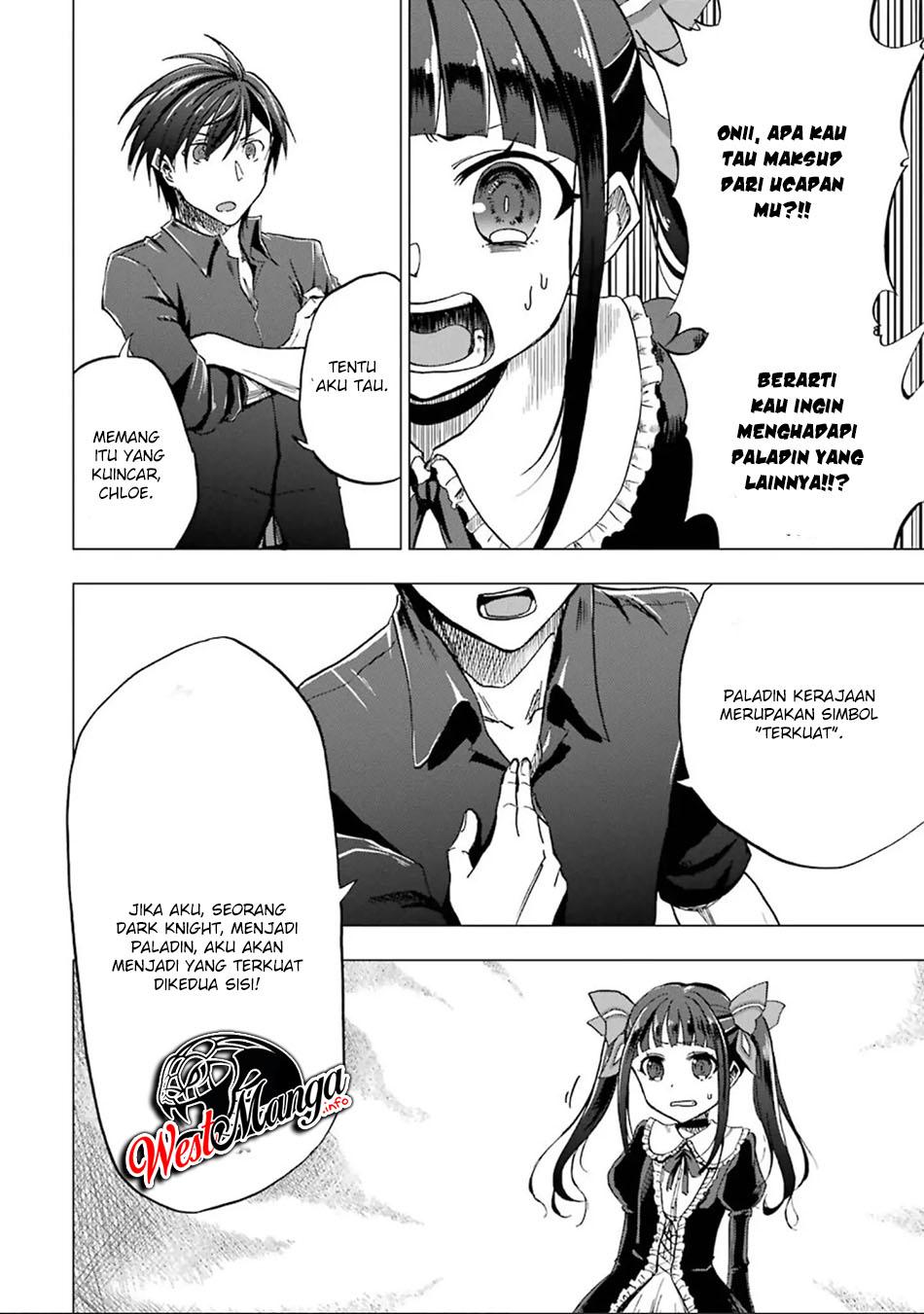 Ankoku Kishi no Ore desu Ga Saikyou no Seikishi wo Mezashimasu Chapter 2 Gambar 12