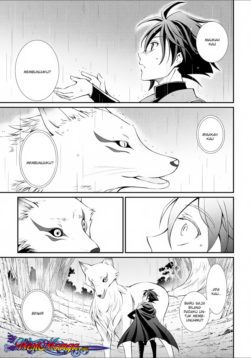 Shikkoku tsukai no saikyo yusha nakama zen’in ni uragira retanode saikyo no mamono Chapter 02.1 Gambar 7