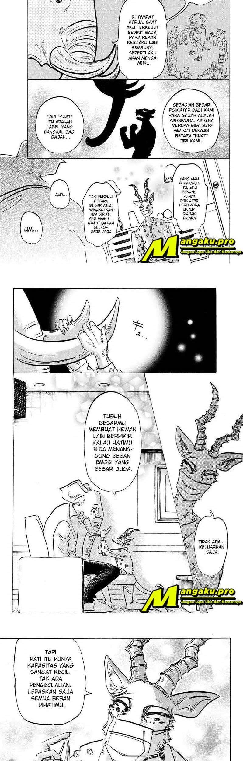 Beastars Chapter 124 Gambar 3