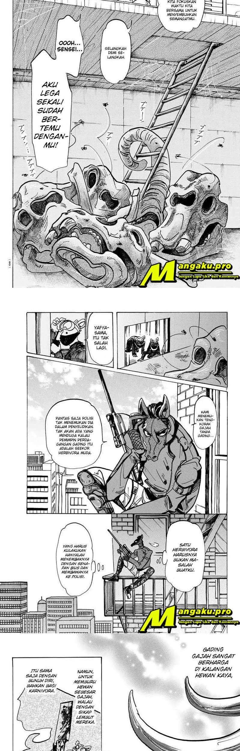 Beastars Chapter 124 Gambar 5