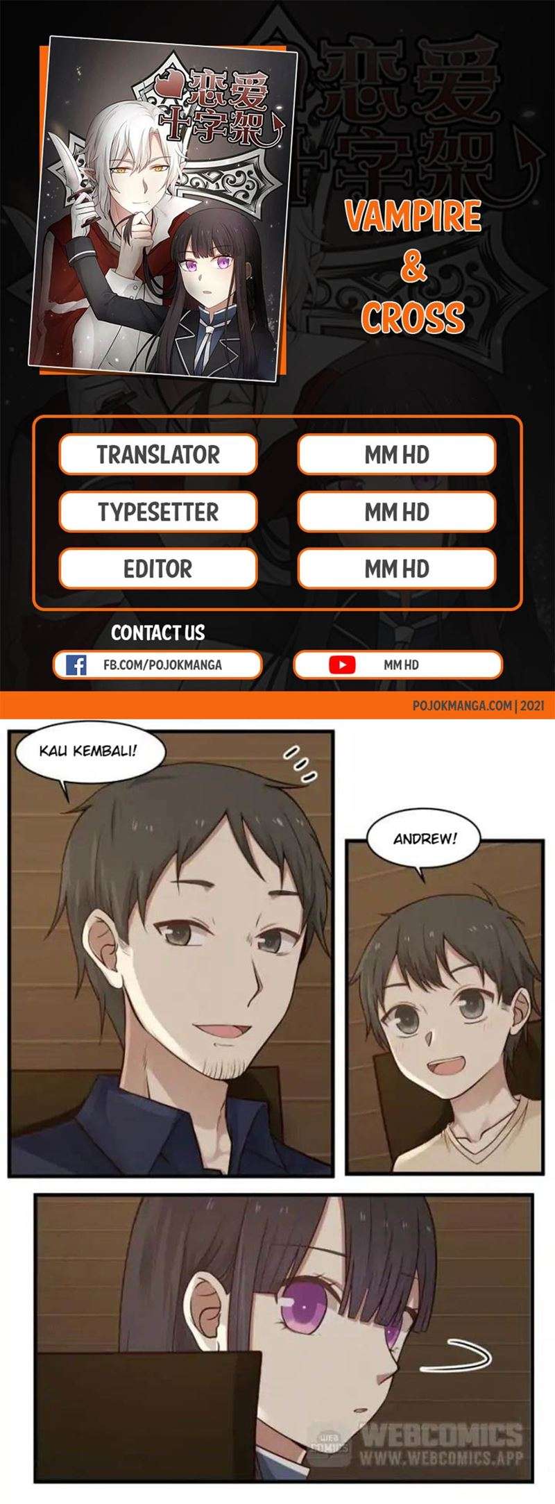 Komik Vampire & Cross Chapter 47 gambar nomor 1