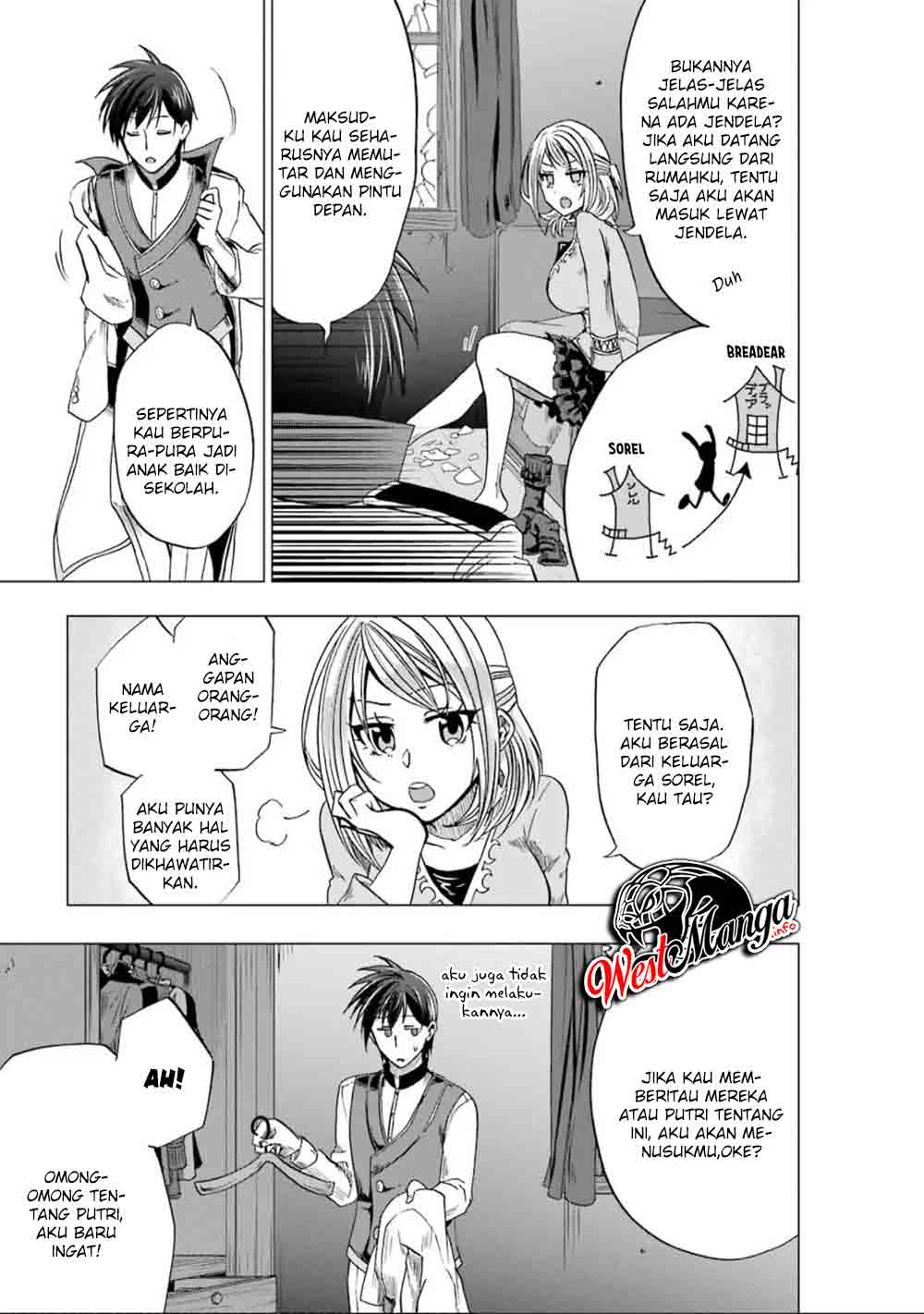 Ankoku Kishi no Ore desu Ga Saikyou no Seikishi wo Mezashimasu Chapter 4 Gambar 24