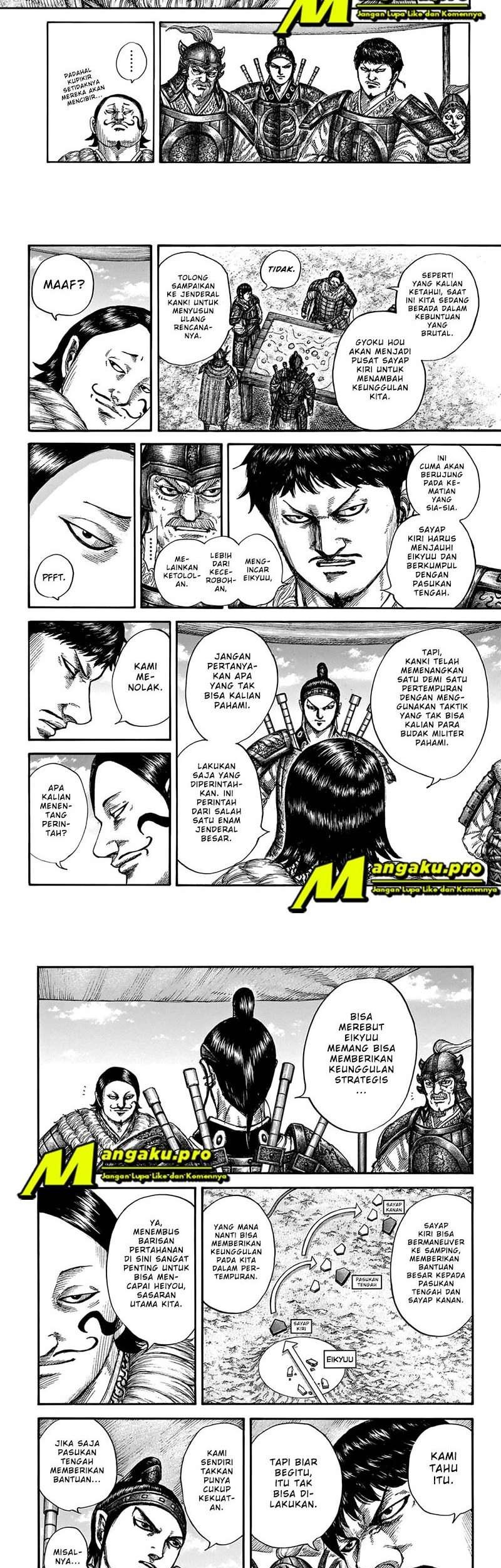 Kingdom Chapter 675 Gambar 3