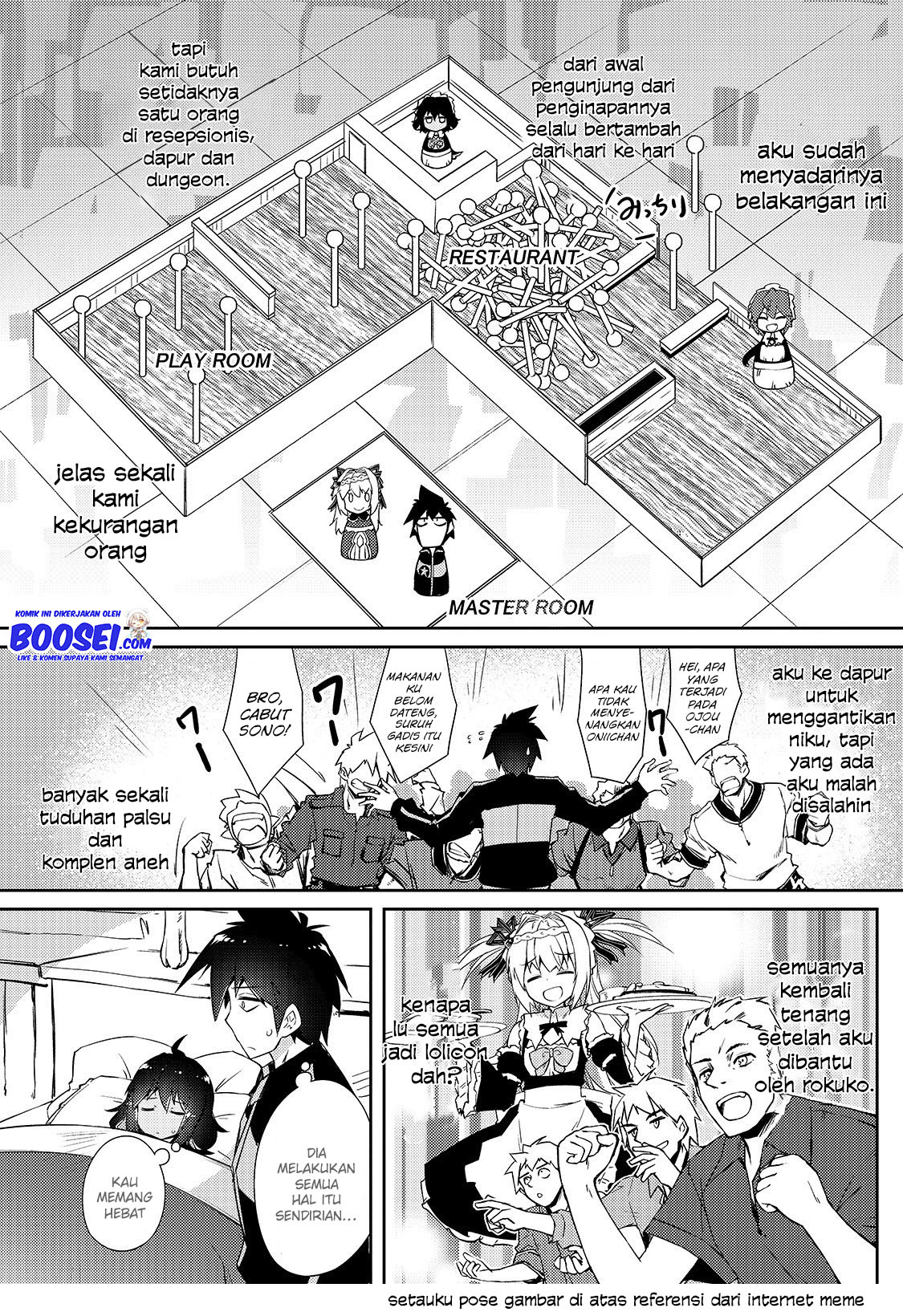 Zettai ni Hatarakitakunai Dungeon Master ga Damin wo Musaboru made Chapter 24 Gambar 5