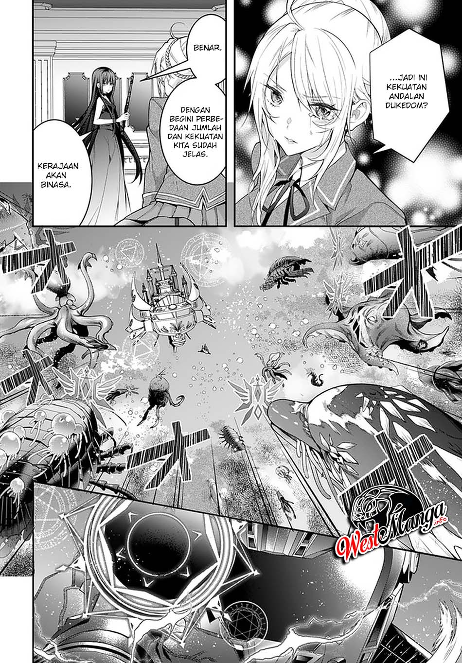 Otome Game Sekai wa Mob ni Kibishii Sekai Desu Chapter 30 Gambar 19