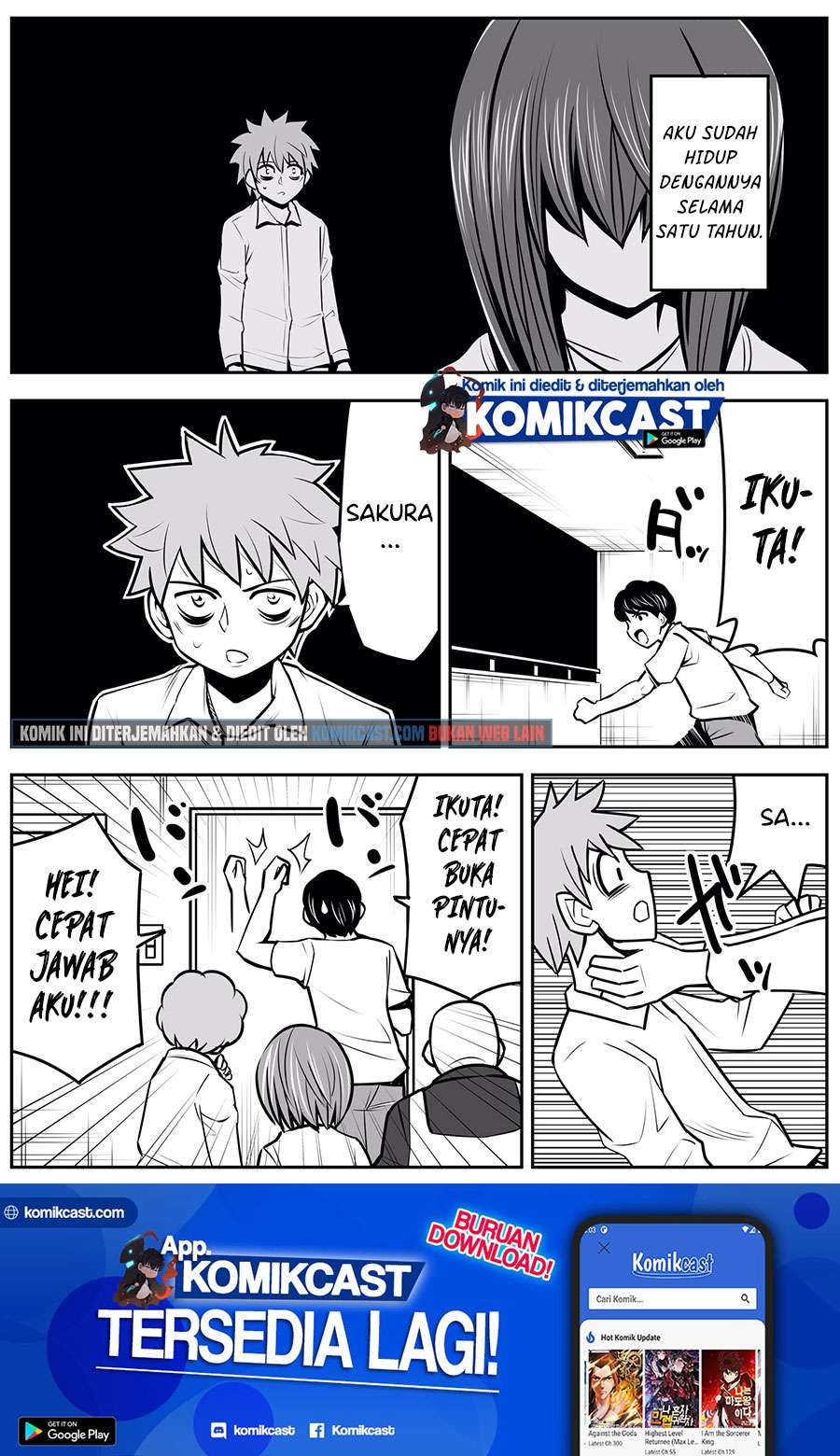 Baca Manga A Story about Living with a Ghost who will Attain Enlightenment in a Year Chapter 17 Gambar 2