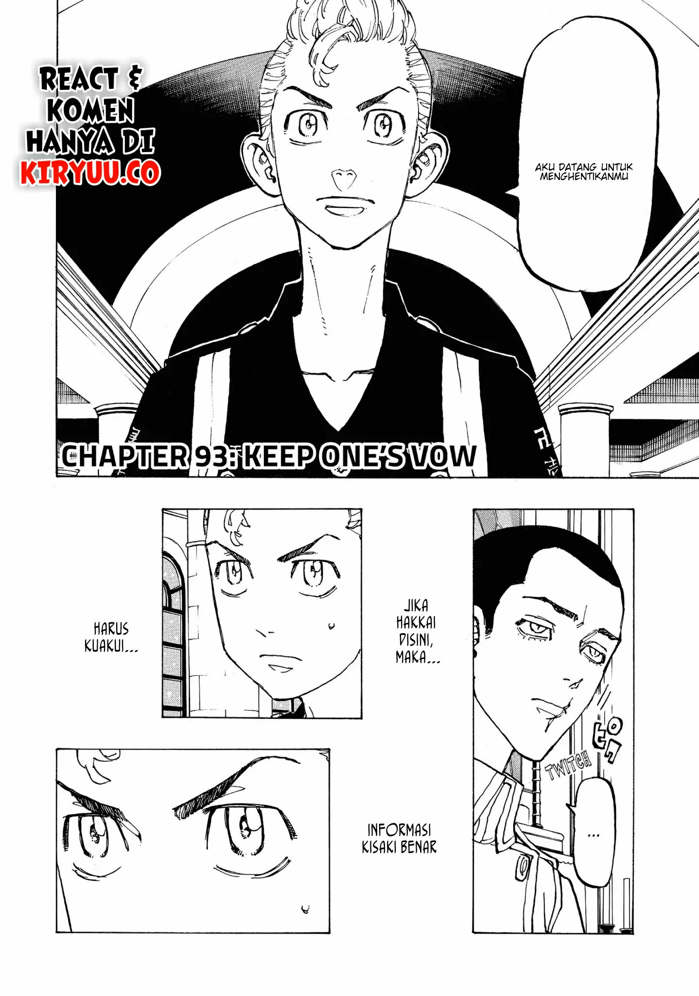 Tokyo卍Revengers Chapter 93 Gambar 6