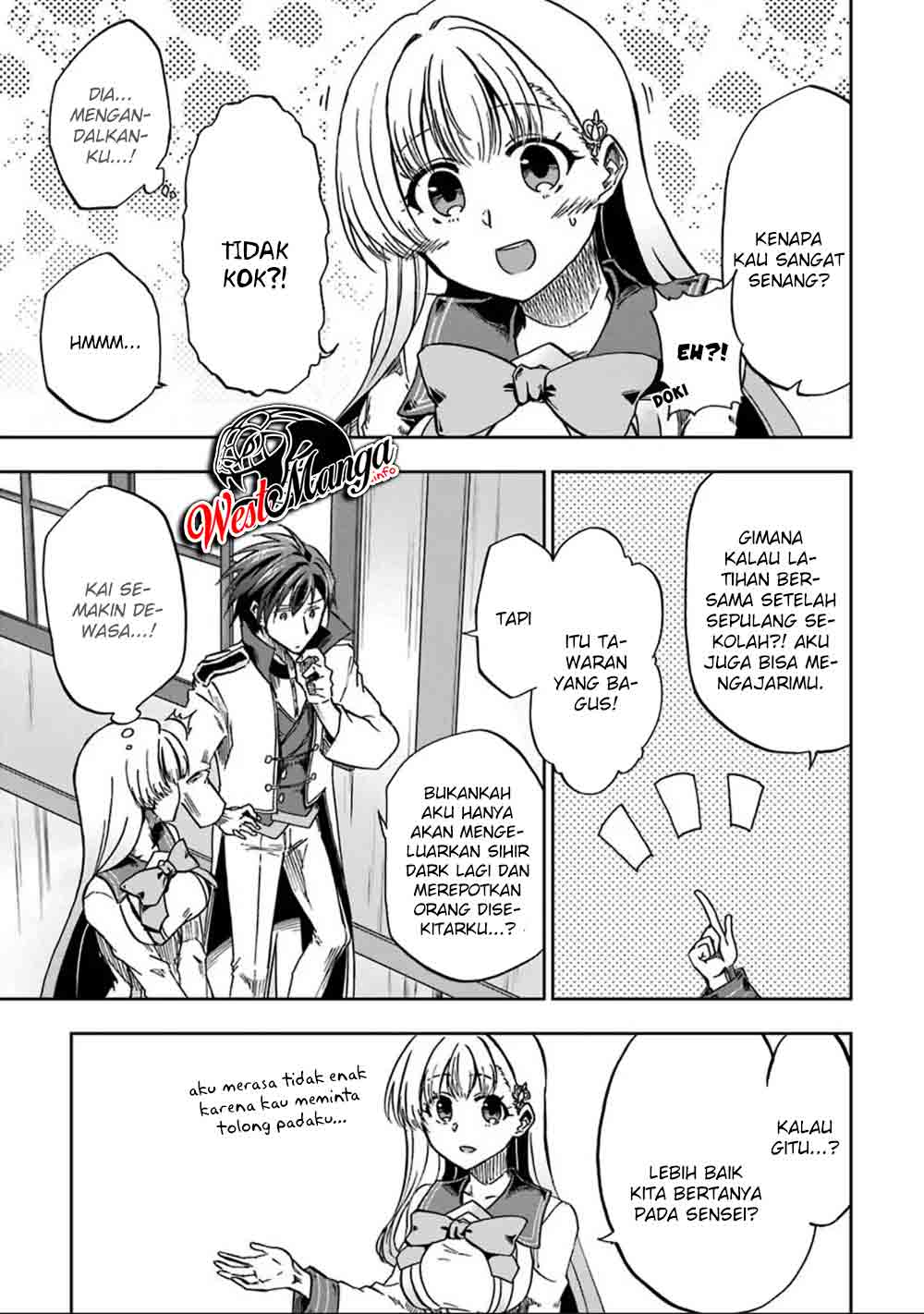 Ankoku Kishi no Ore desu Ga Saikyou no Seikishi wo Mezashimasu Chapter 5 Gambar 8