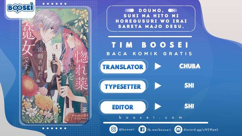 Baca Komik Doumo, Suki na Hito ni Horegusuri wo Irai sareta Majo desu. Chapter 04 Gambar 1