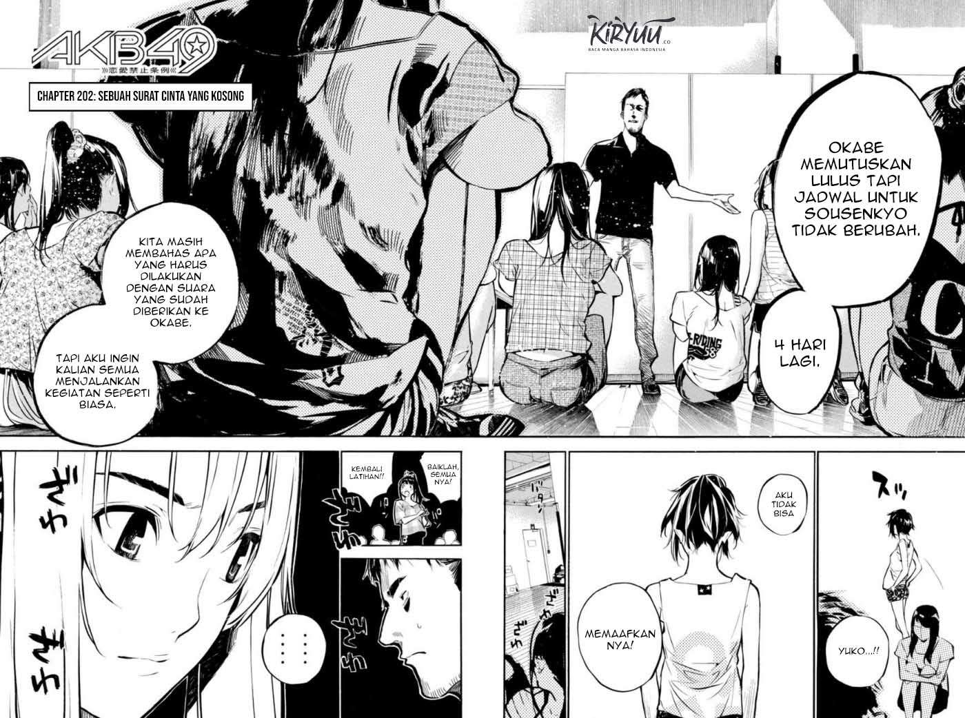 Baca Manga AKB49 Chapter 202 Gambar 2