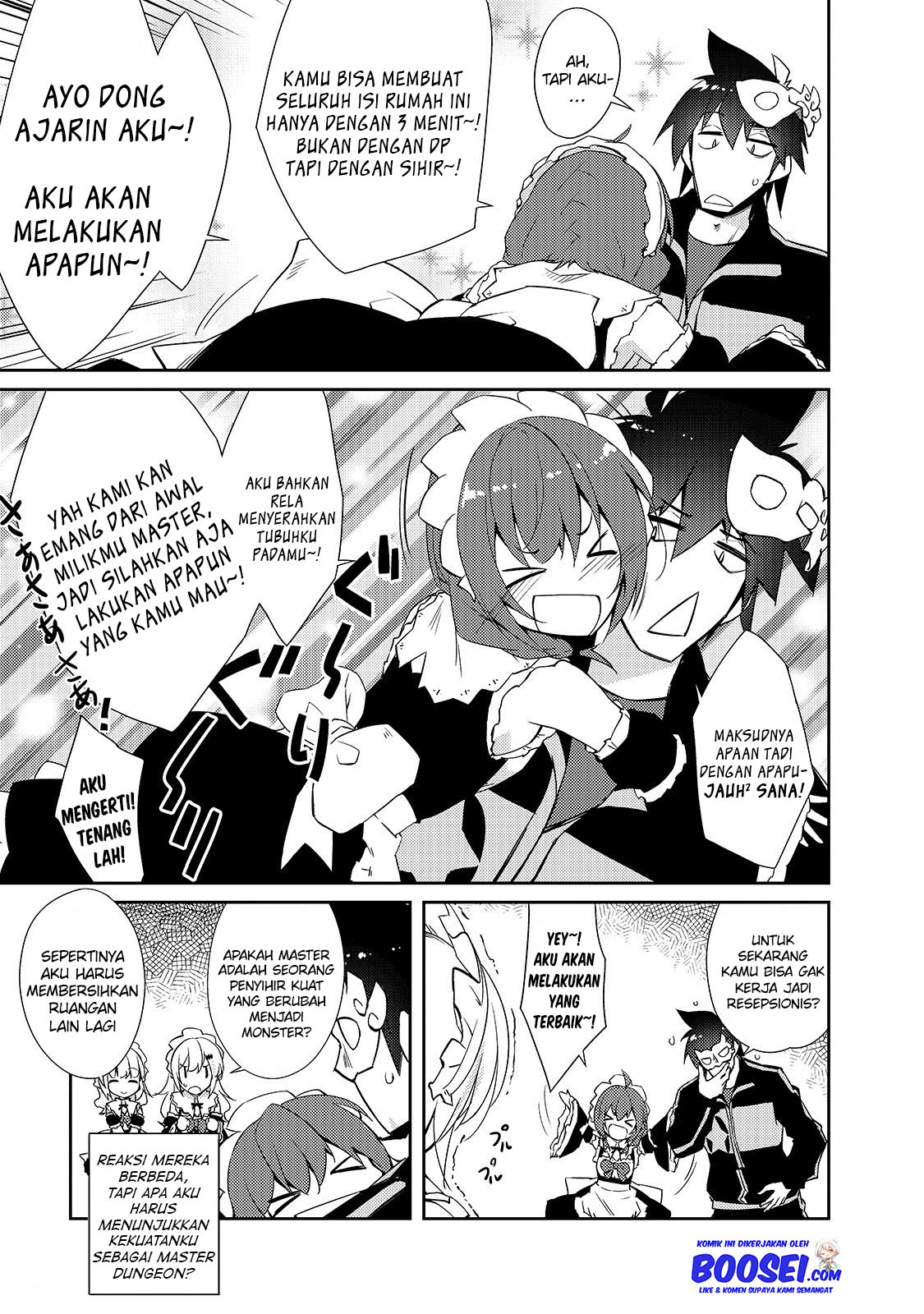 Zettai ni Hatarakitakunai Dungeon Master ga Damin wo Musaboru made Chapter 25 Gambar 18