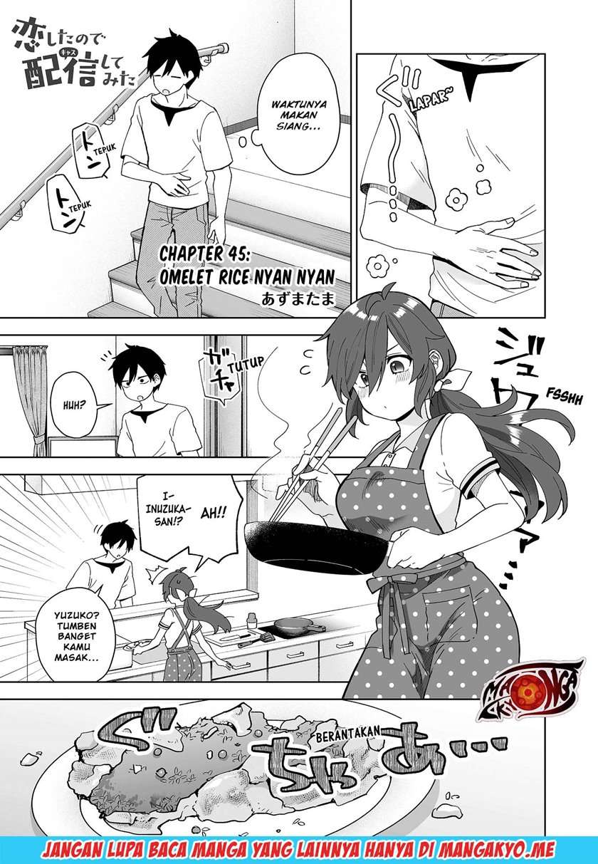 Baca Manga Koi Shita no de, Haishin Shite Mita Chapter 45 Gambar 2
