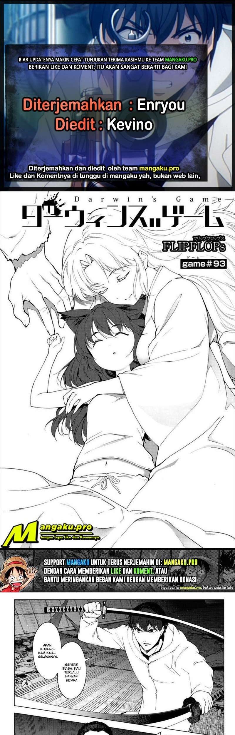 Baca Komik Darwins Game Chapter 93.1 Gambar 1