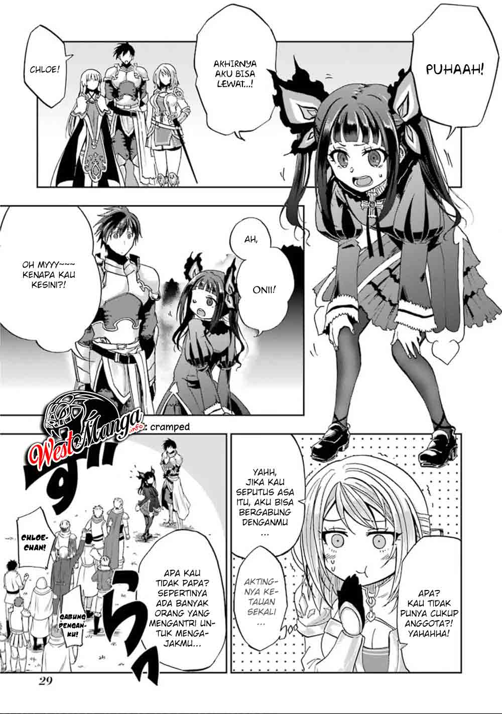 Ankoku Kishi no Ore desu Ga Saikyou no Seikishi wo Mezashimasu Chapter 6 Gambar 33