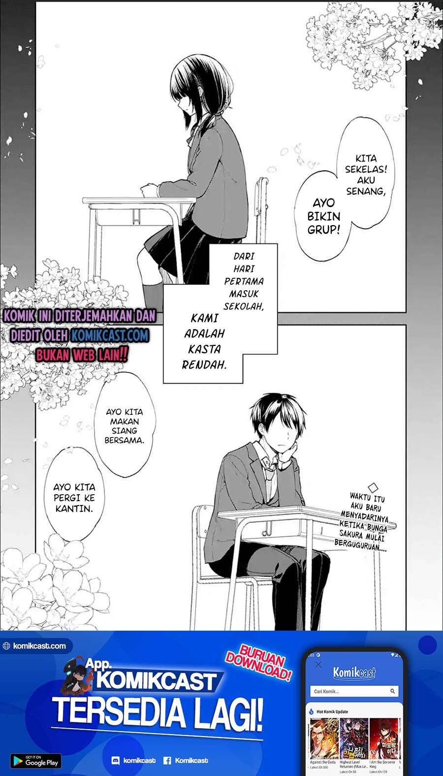 Manga Chikan Saresou ni Natteiru S-kyuu Bishoujo wo Tasuketara Tonari no Seki no Osanajimi datta Chapter 23.1 gambar nomor 2