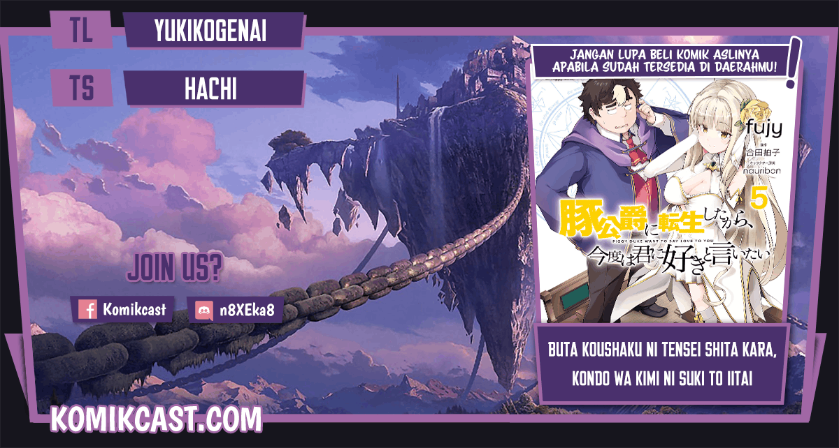 Baca Komik Buta Koushaku ni Tensei Shitakara, Kondo wa Kimi ni Suki to Iitai Chapter 28 Gambar 1