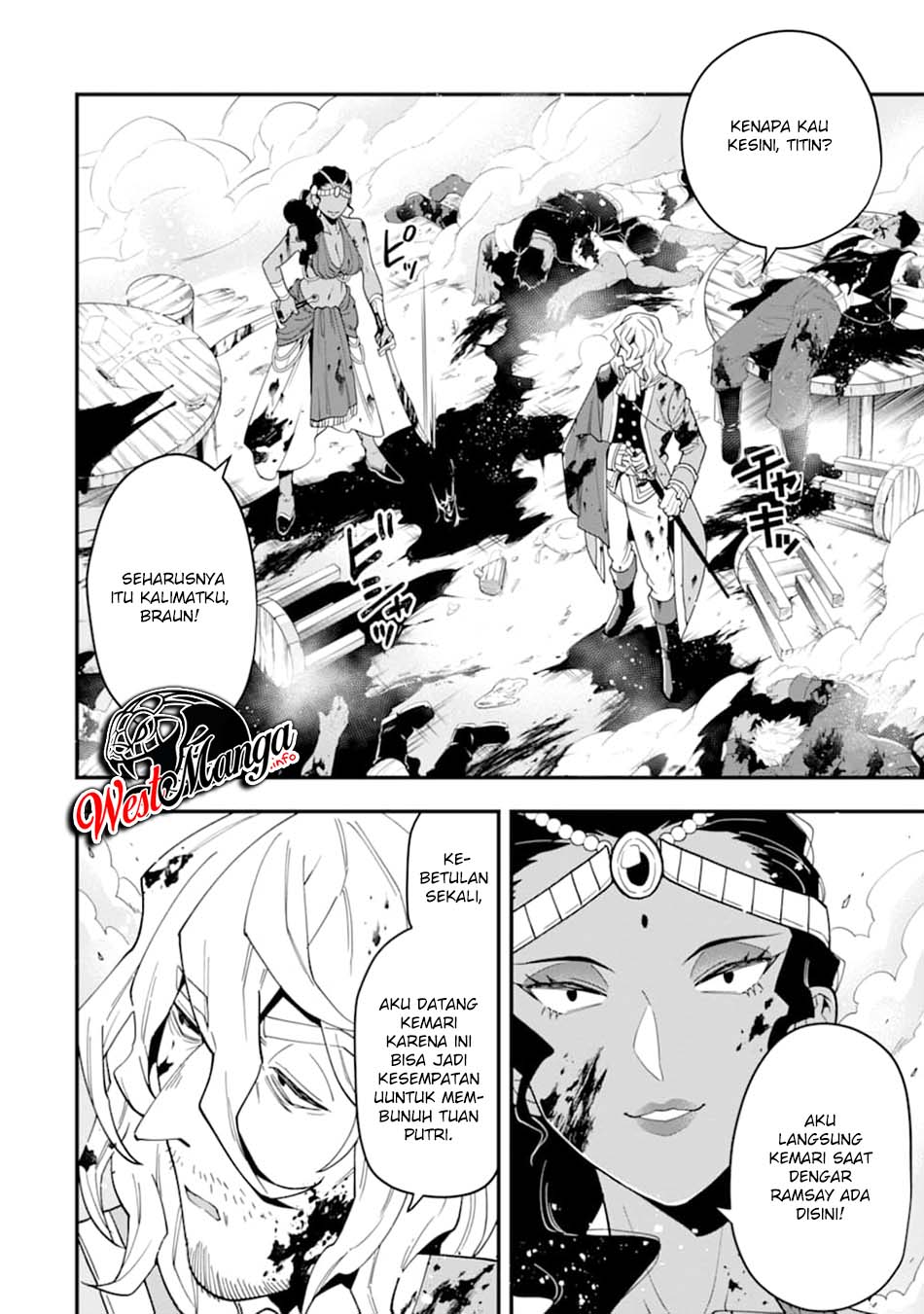 Kouryakuhon o Kushi Suru Saikyou no Mahoutsukai ~”meirei sa sero” to wa Iwa Senai Oreryuu Mao Tobatsu Saizen Ruuto ~ Chapter 21 Gambar 8