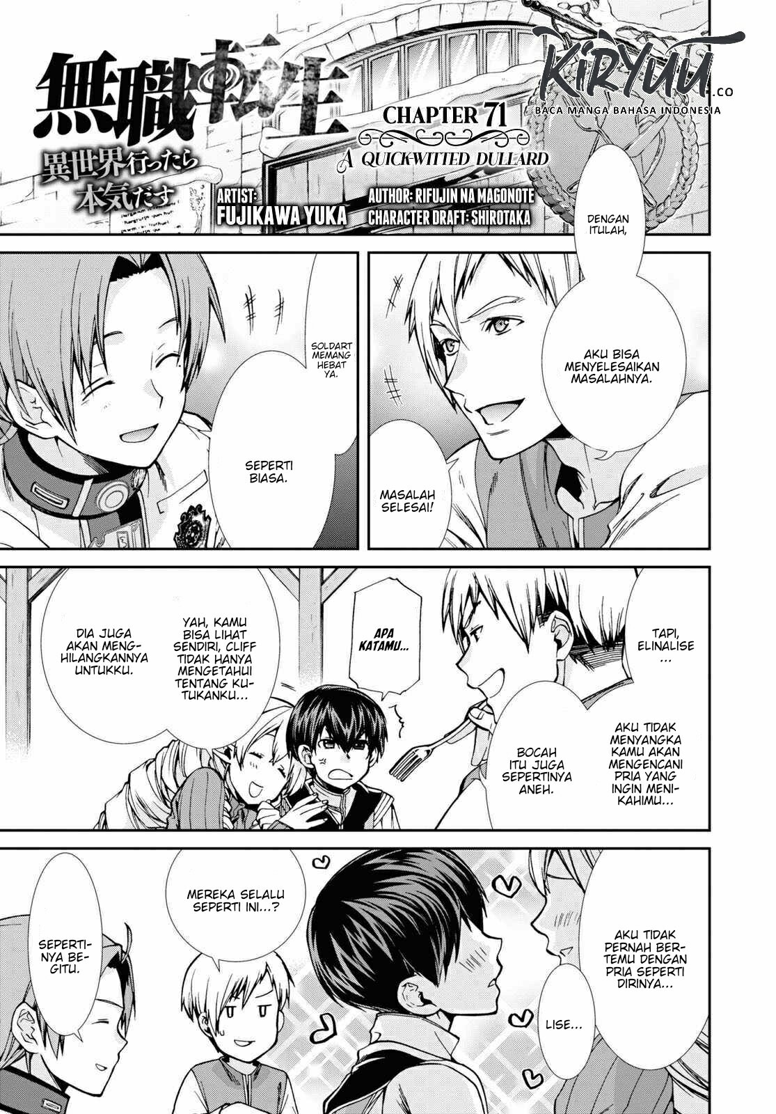 Mushoku Tensei: Isekai Ittara Honki Dasu Chapter 71 Gambar 5