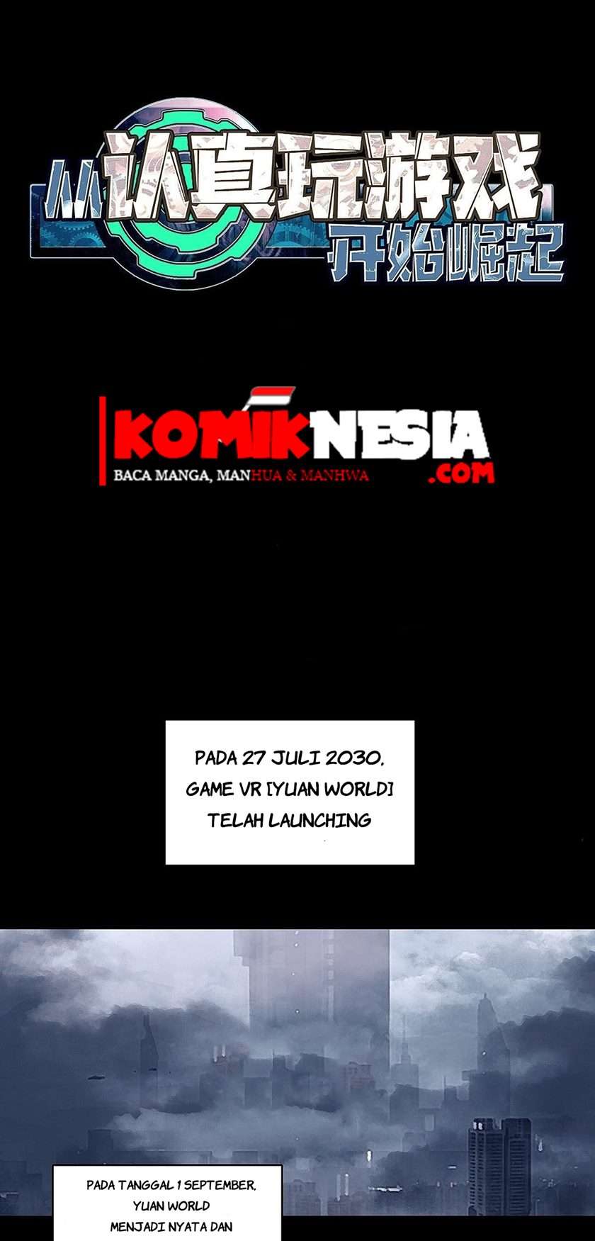 Baca Komik It all starts with playing game seriously Chapter 02 Gambar 1