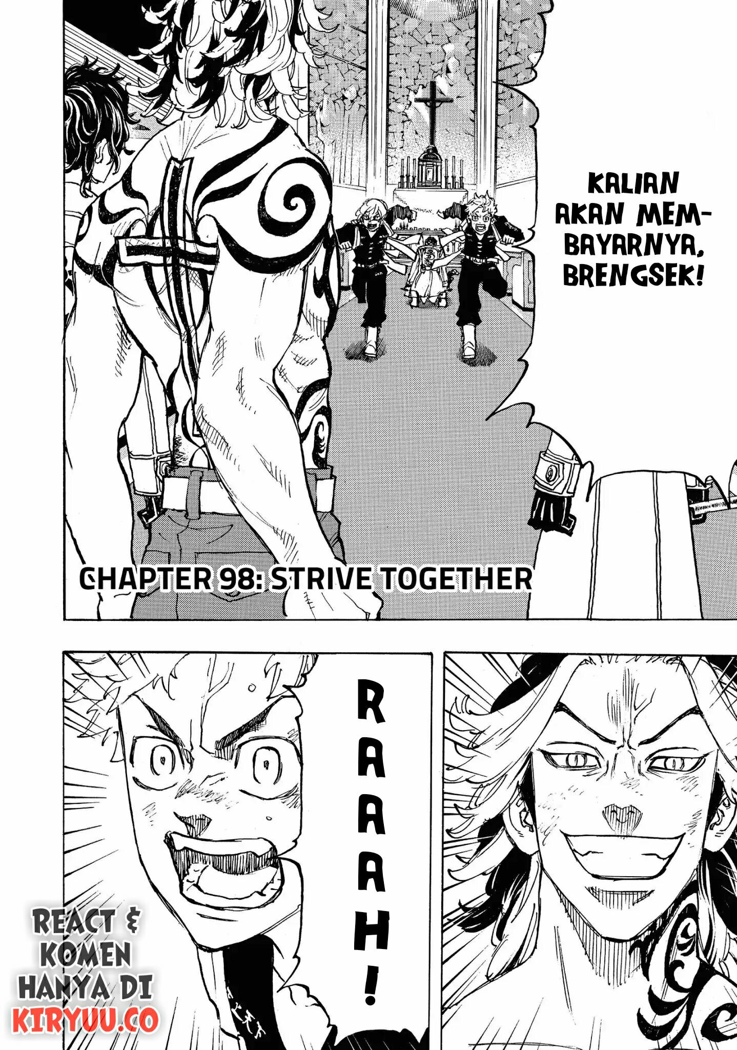 Tokyo卍Revengers Chapter 98 Gambar 10