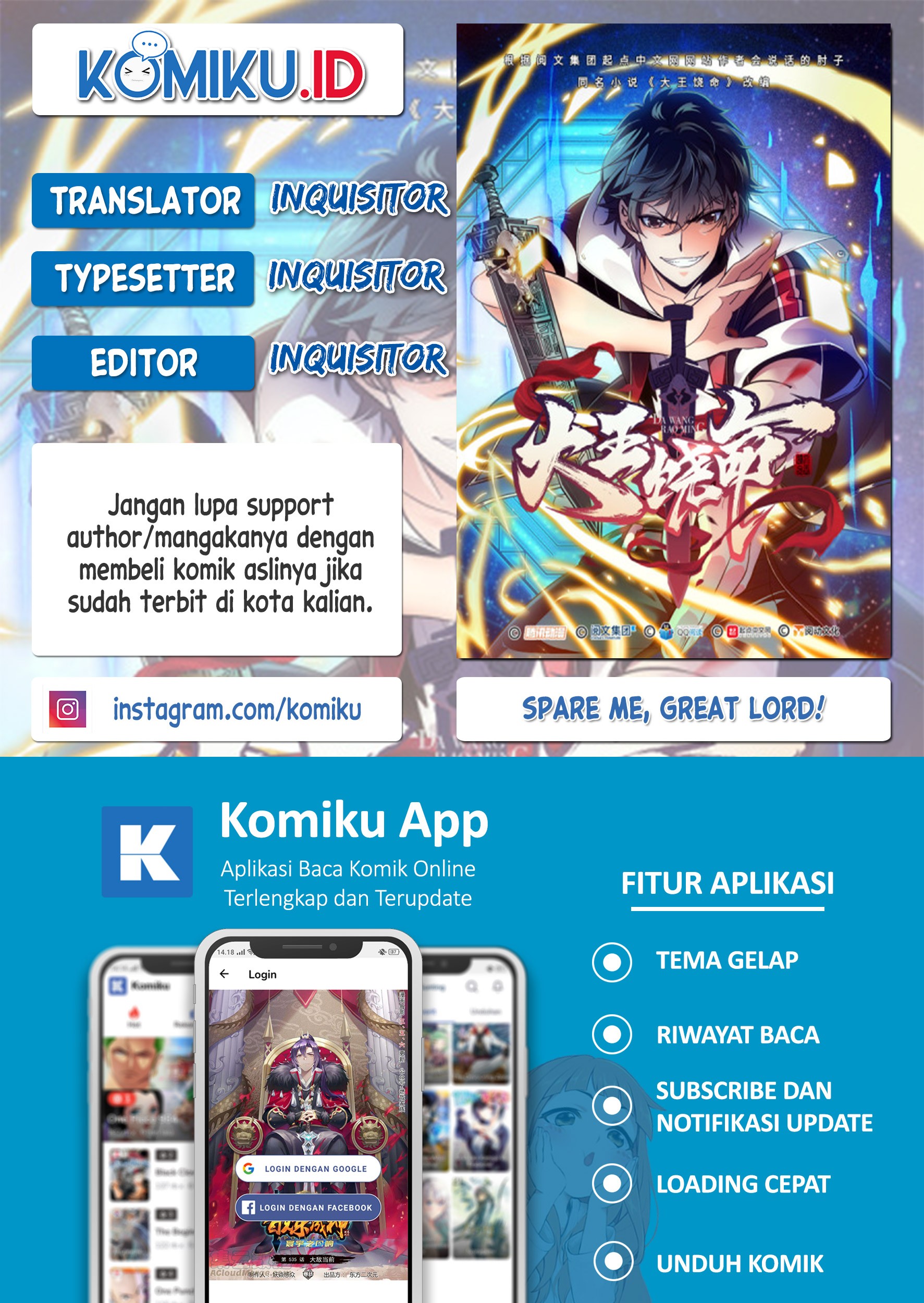 Baca Komik Spare Me, Great Lord! Chapter 61 Gambar 1
