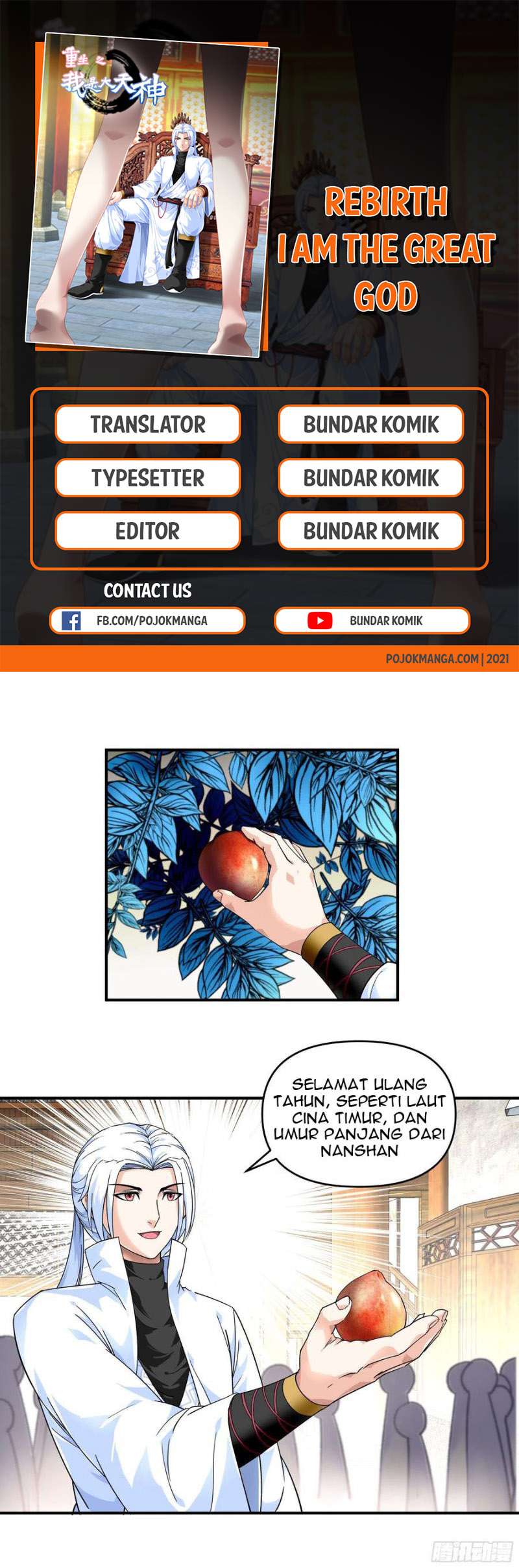 Baca Manhua Rebirth I Am The Great God Chapter 58 Gambar 2