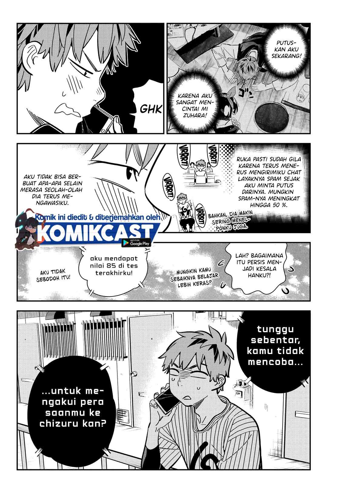 Kanojo Okarishimasu Chapter 184 Gambar 9