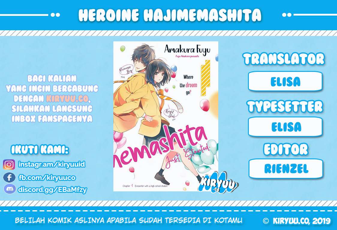 Heroine Hajimemashita Chapter 1 Gambar 4