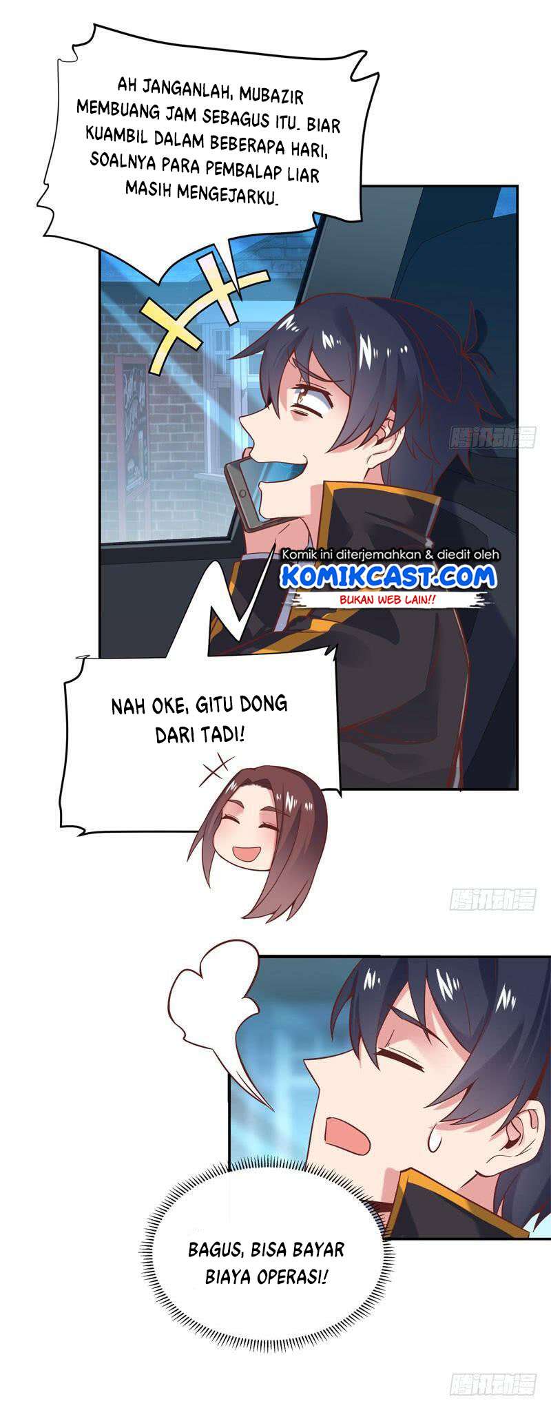 Carrying The Goddess Along Chapter 40 Gambar 23