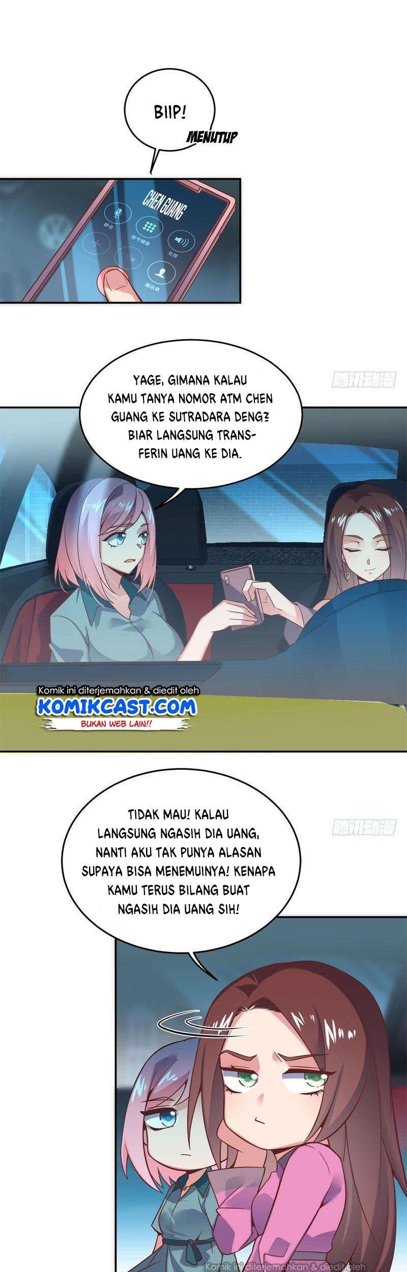 Carrying The Goddess Along Chapter 40 Gambar 24