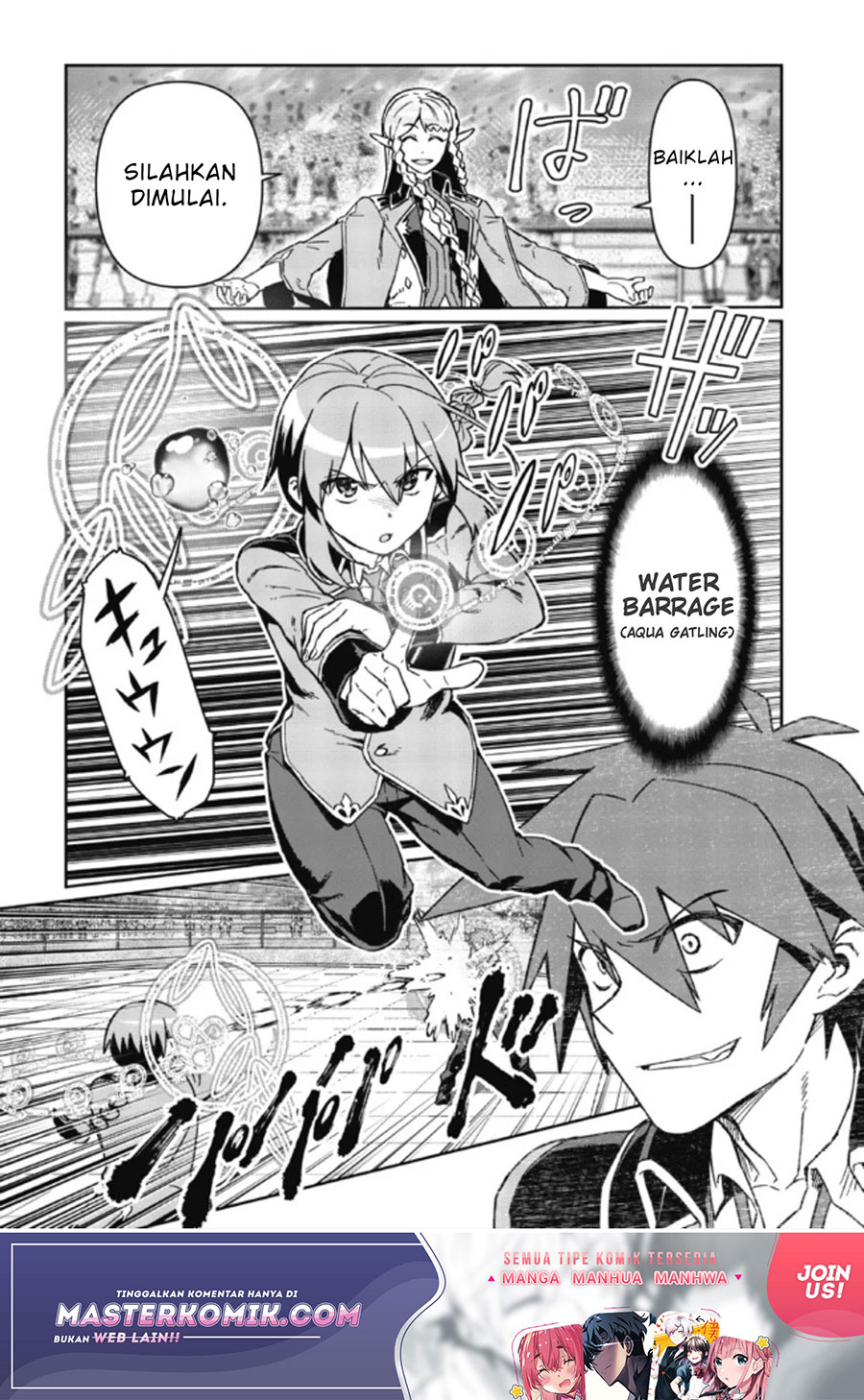  Daikenja no Manadeshi: Bougyo Mahou no Susume (Great Wise Man’s Beloved Pupil) Chapter 04.2 gambar 2