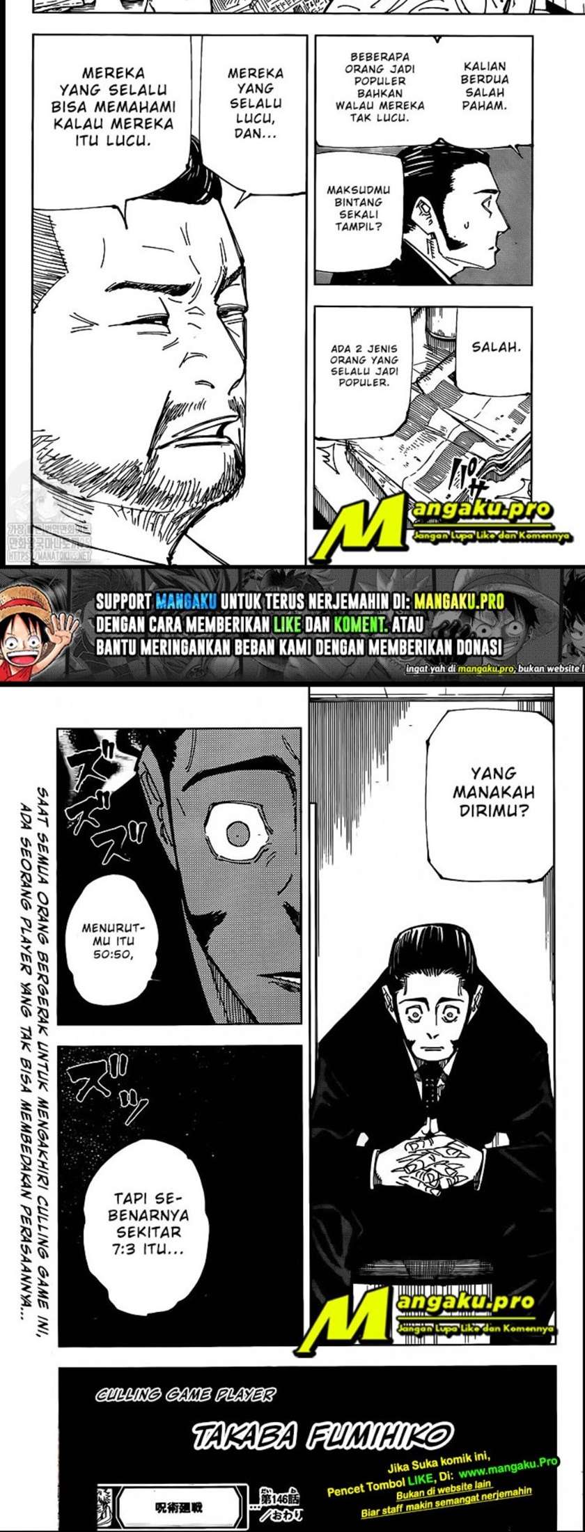 Jujutsu Kaisen Chapter 146 Gambar 12