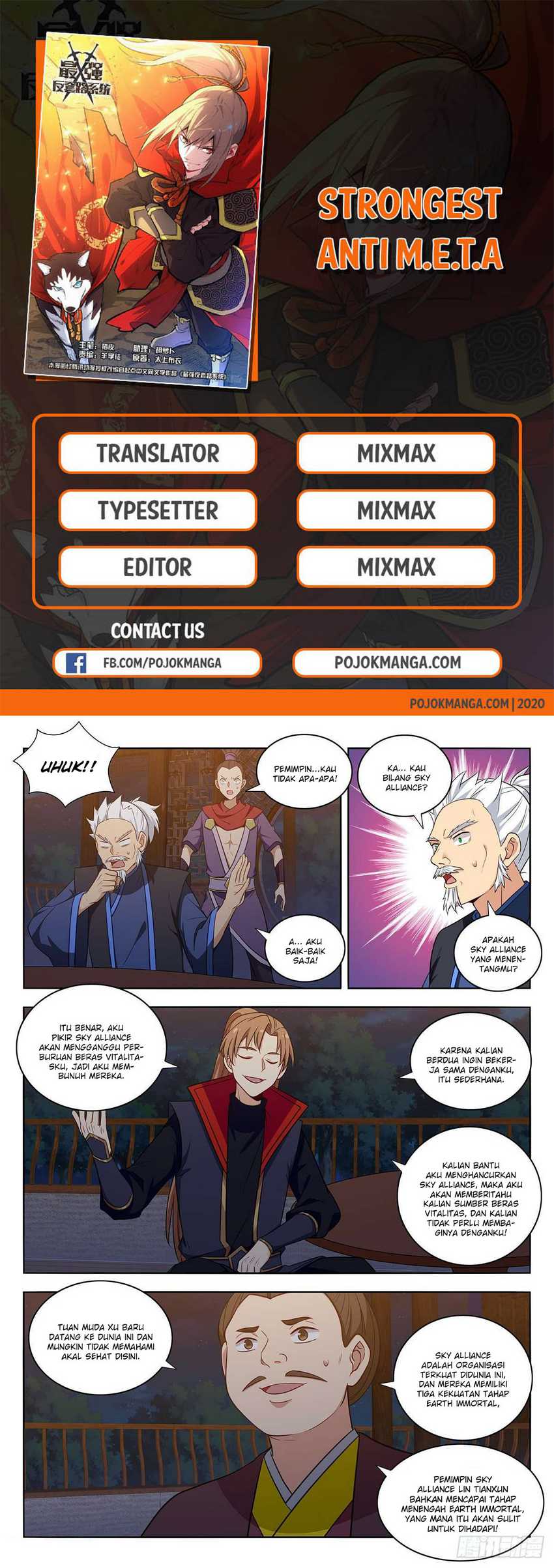 Manhua Strongest Anti M.E.T.A Chapter 376 gambar nomor 2