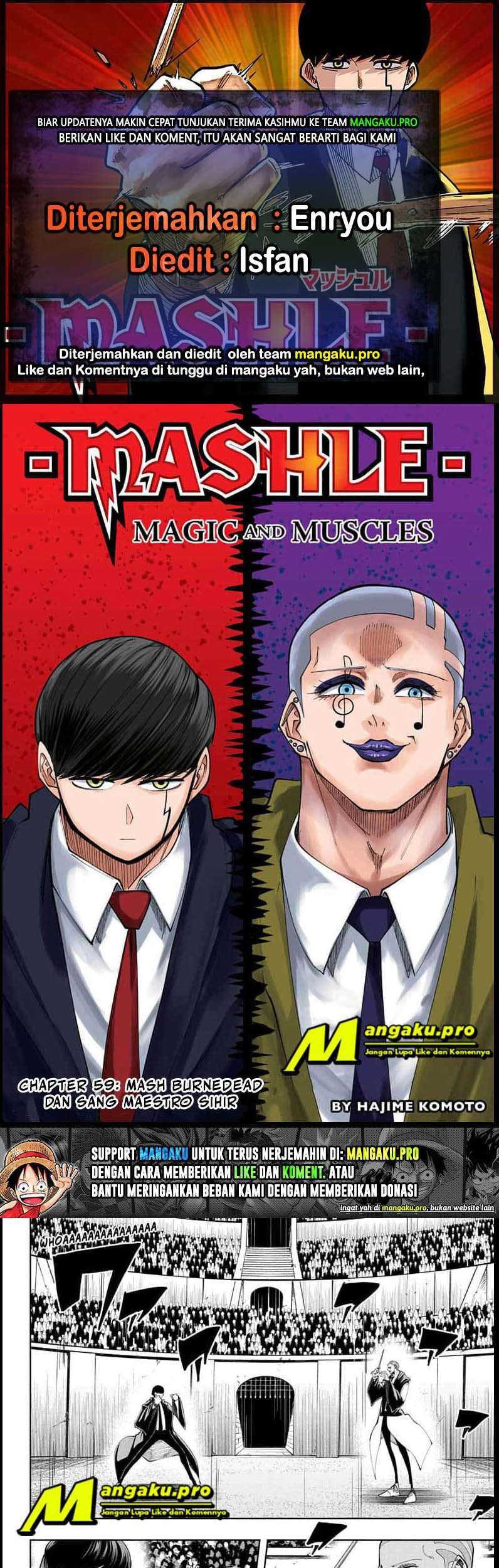 Komik Mashle: Magic and Muscles Chapter 59 gambar 1