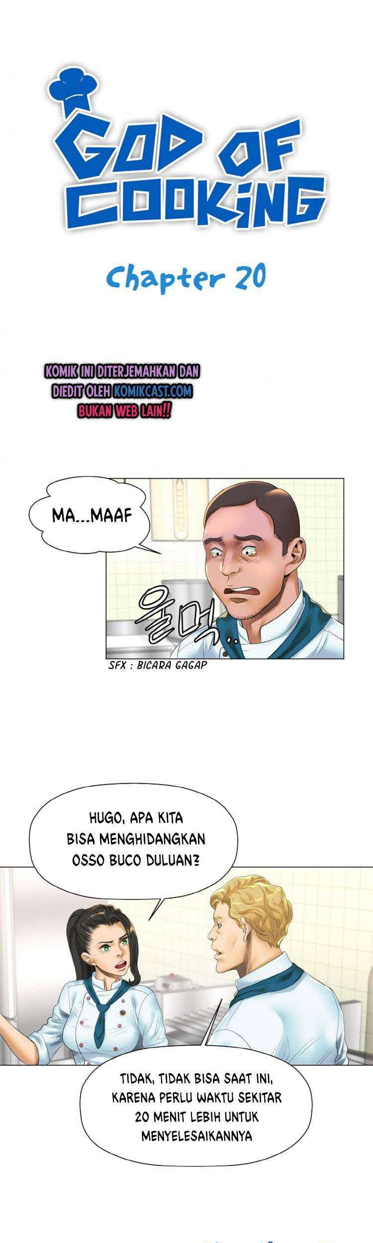 Baca Manhwa God of Cooking Chapter 20 Gambar 2