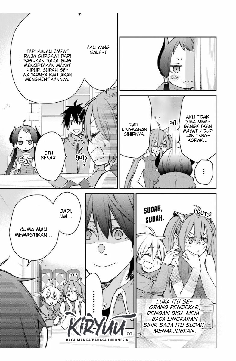 Saikyou no Madoshi. Hisa ni Ya wo Ukete Shimatta no de Inaka no Eihei ni Naru Chapter 15.1 Gambar 14